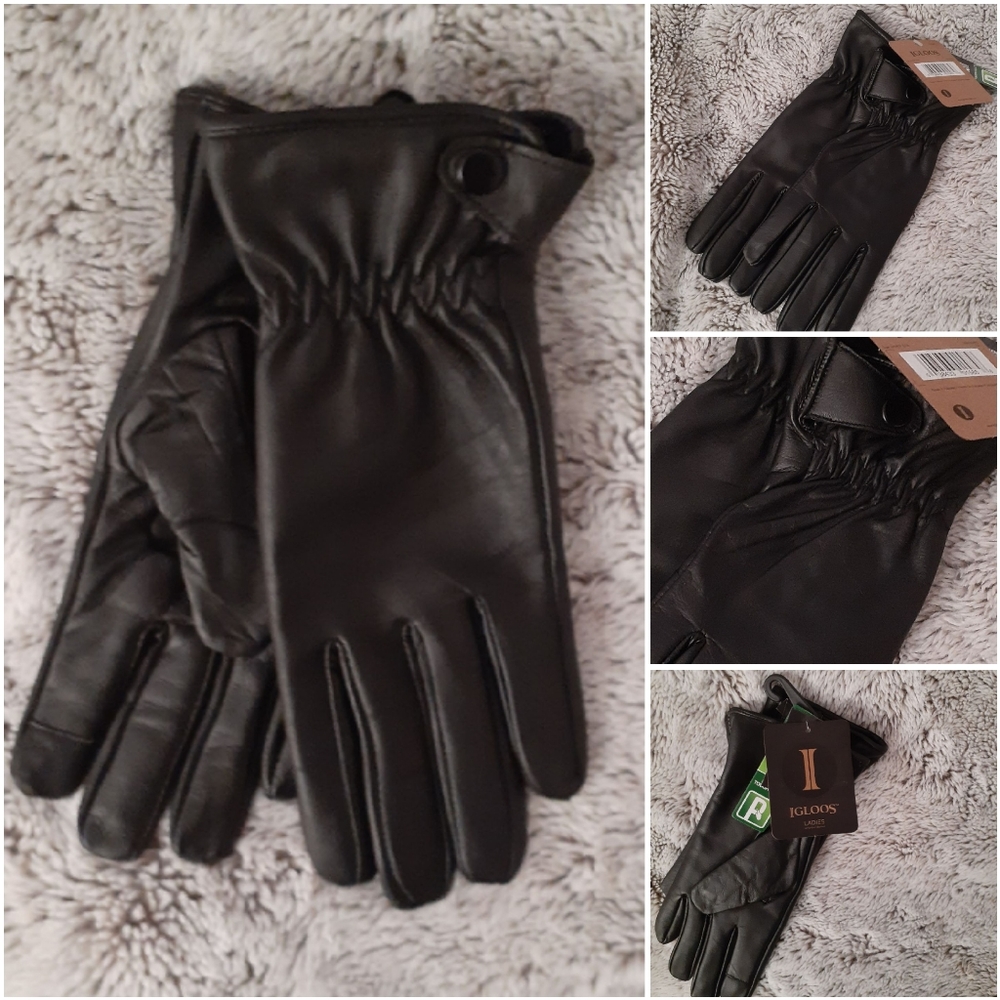 Igloos Leather Gloves